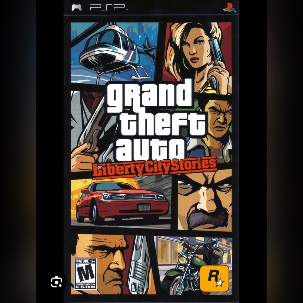 Grand theft auto library city stories PSP
